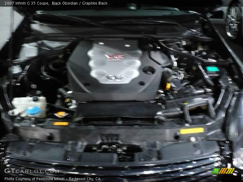 Black Obsidian / Graphite Black 2007 Infiniti G 35 Coupe