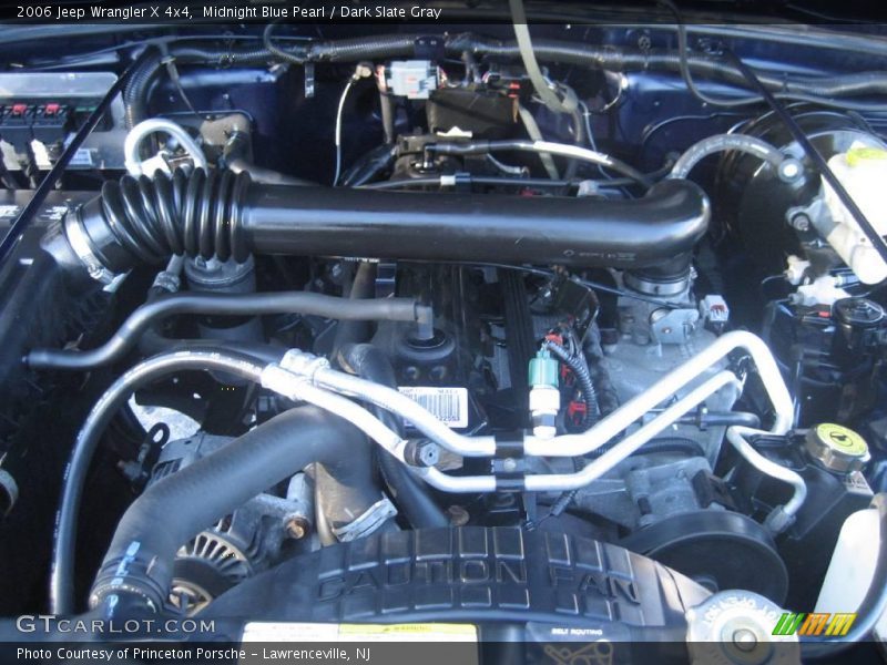Midnight Blue Pearl / Dark Slate Gray 2006 Jeep Wrangler X 4x4