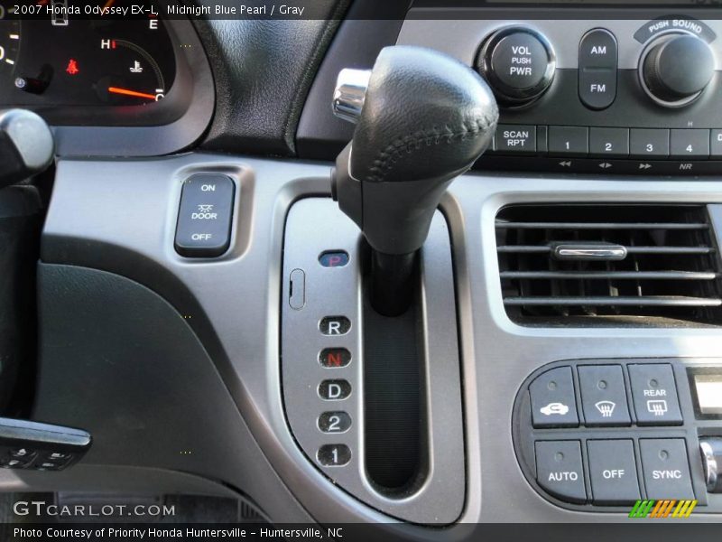 Midnight Blue Pearl / Gray 2007 Honda Odyssey EX-L