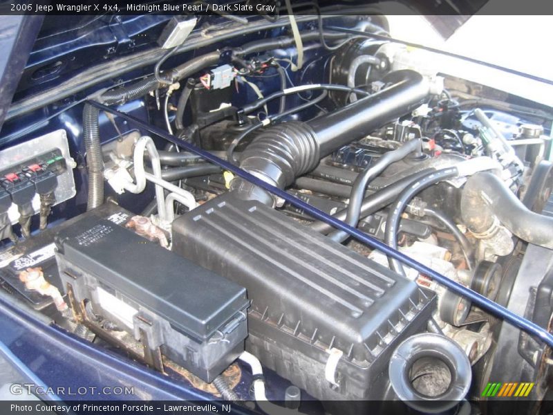 Midnight Blue Pearl / Dark Slate Gray 2006 Jeep Wrangler X 4x4