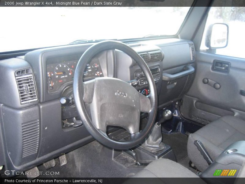 Midnight Blue Pearl / Dark Slate Gray 2006 Jeep Wrangler X 4x4