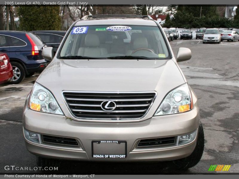 Dorado Gold Pearl / Ivory 2005 Lexus GX 470