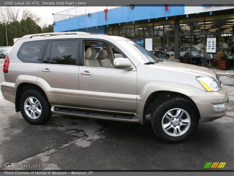 Dorado Gold Pearl / Ivory 2005 Lexus GX 470