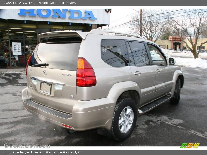 Dorado Gold Pearl / Ivory 2005 Lexus GX 470