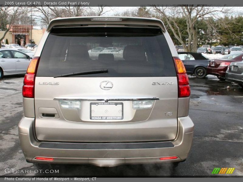 Dorado Gold Pearl / Ivory 2005 Lexus GX 470