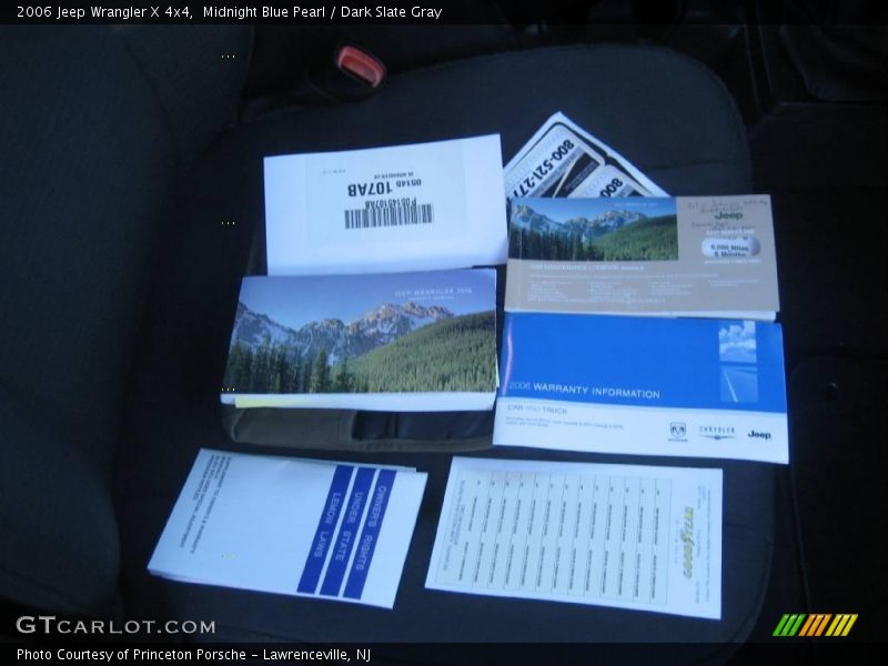 Midnight Blue Pearl / Dark Slate Gray 2006 Jeep Wrangler X 4x4