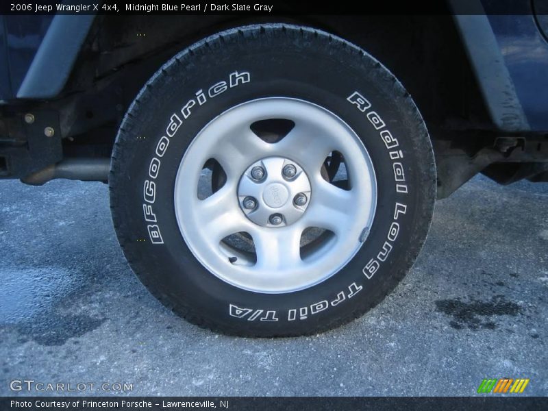 Midnight Blue Pearl / Dark Slate Gray 2006 Jeep Wrangler X 4x4
