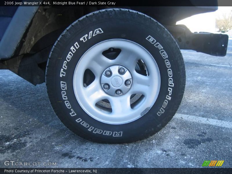 Midnight Blue Pearl / Dark Slate Gray 2006 Jeep Wrangler X 4x4