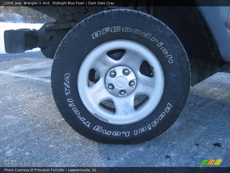 Midnight Blue Pearl / Dark Slate Gray 2006 Jeep Wrangler X 4x4