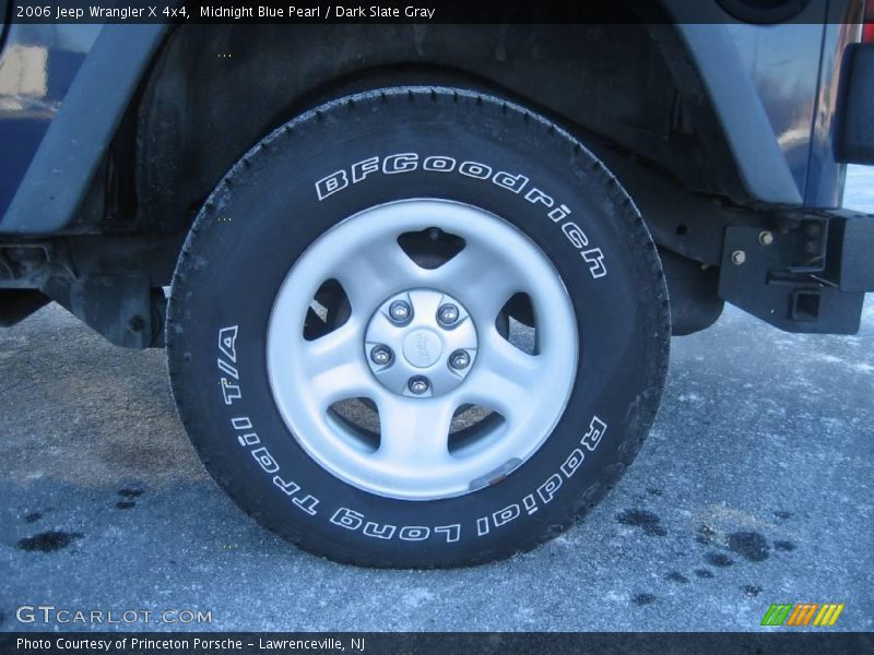 Midnight Blue Pearl / Dark Slate Gray 2006 Jeep Wrangler X 4x4