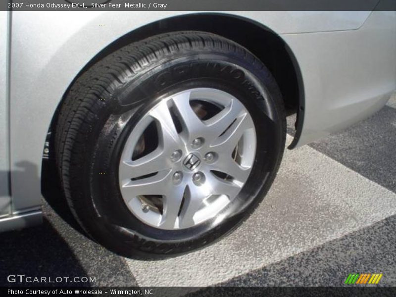 Silver Pearl Metallic / Gray 2007 Honda Odyssey EX-L