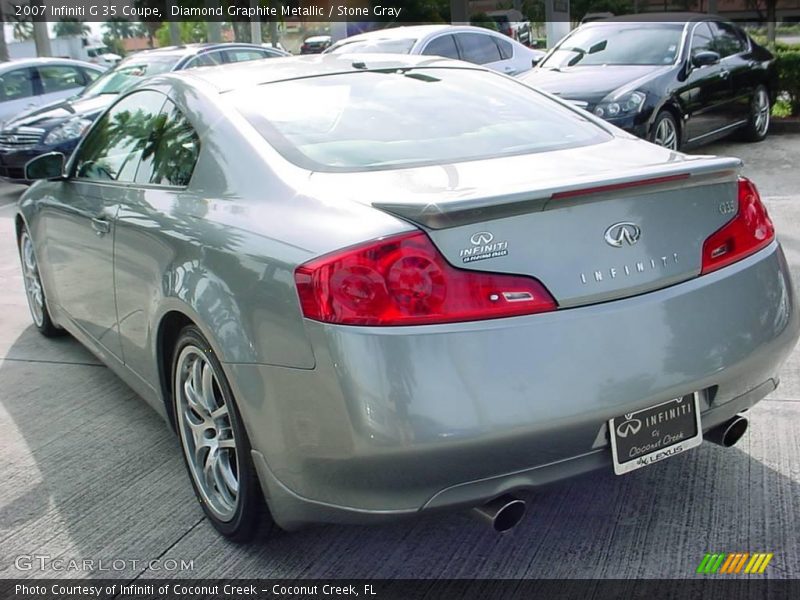 Diamond Graphite Metallic / Stone Gray 2007 Infiniti G 35 Coupe
