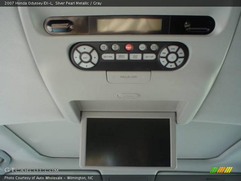Silver Pearl Metallic / Gray 2007 Honda Odyssey EX-L