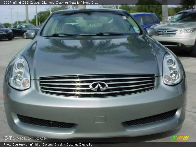 Diamond Graphite Metallic / Stone Gray 2007 Infiniti G 35 Coupe