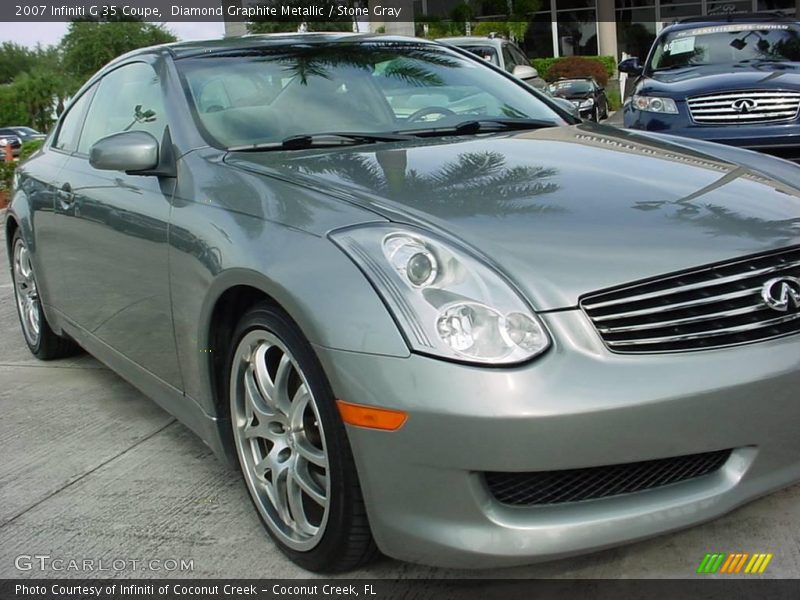 Diamond Graphite Metallic / Stone Gray 2007 Infiniti G 35 Coupe