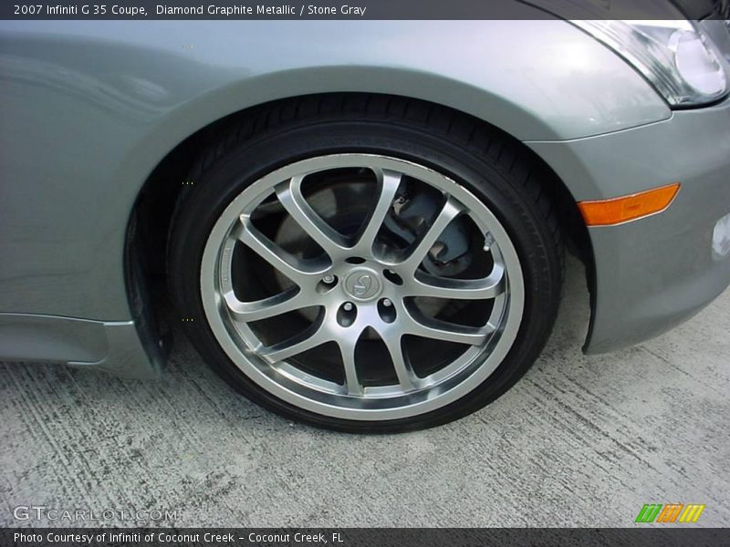 Diamond Graphite Metallic / Stone Gray 2007 Infiniti G 35 Coupe