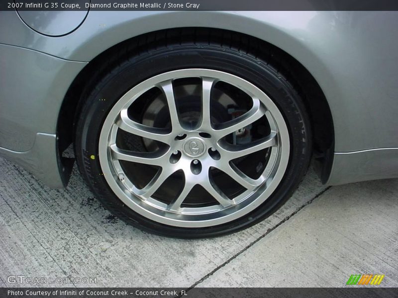 Diamond Graphite Metallic / Stone Gray 2007 Infiniti G 35 Coupe
