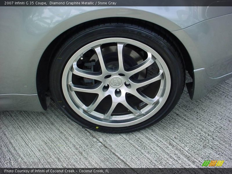 Diamond Graphite Metallic / Stone Gray 2007 Infiniti G 35 Coupe