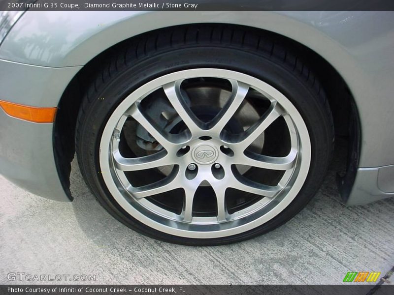Diamond Graphite Metallic / Stone Gray 2007 Infiniti G 35 Coupe