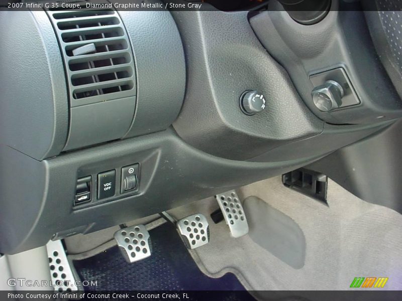 Diamond Graphite Metallic / Stone Gray 2007 Infiniti G 35 Coupe
