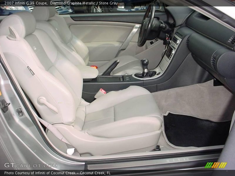 Diamond Graphite Metallic / Stone Gray 2007 Infiniti G 35 Coupe