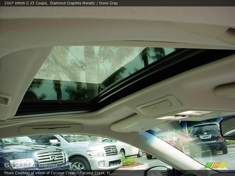 Diamond Graphite Metallic / Stone Gray 2007 Infiniti G 35 Coupe
