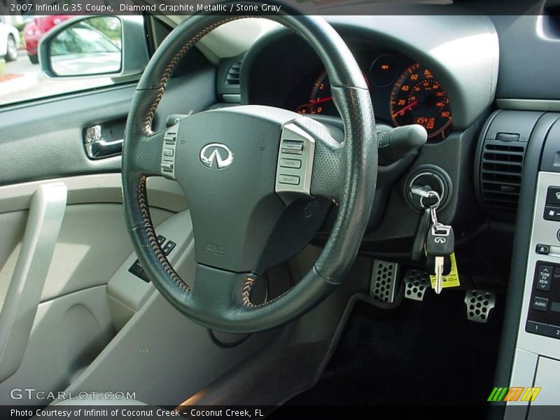 Diamond Graphite Metallic / Stone Gray 2007 Infiniti G 35 Coupe