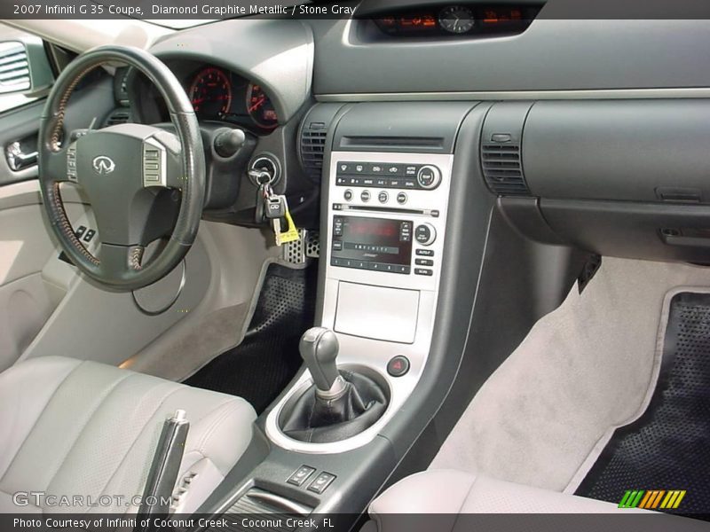 Diamond Graphite Metallic / Stone Gray 2007 Infiniti G 35 Coupe