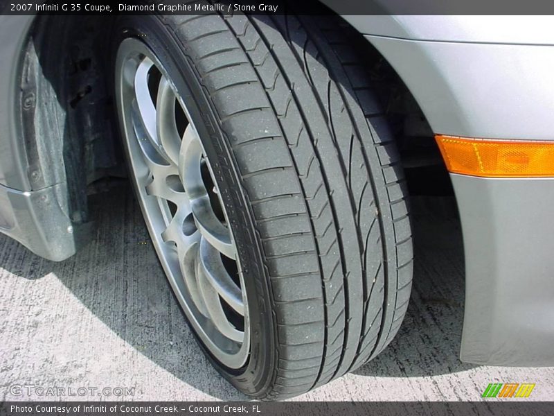 Diamond Graphite Metallic / Stone Gray 2007 Infiniti G 35 Coupe