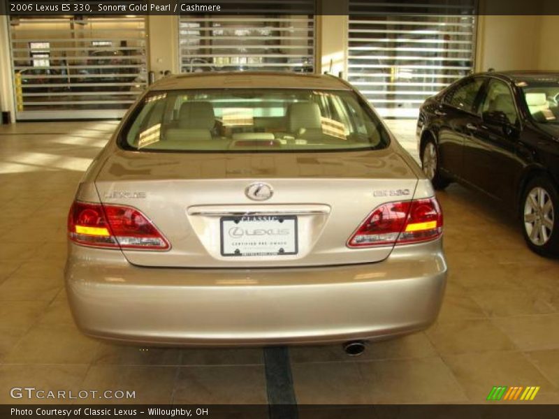 Sonora Gold Pearl / Cashmere 2006 Lexus ES 330