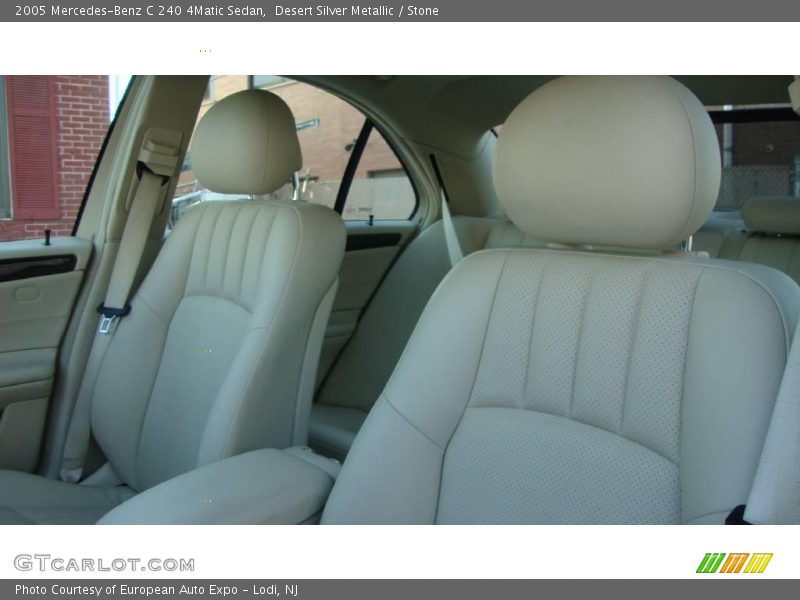 Desert Silver Metallic / Stone 2005 Mercedes-Benz C 240 4Matic Sedan