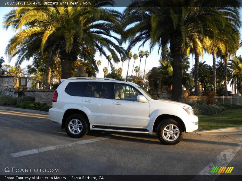 Blizzard White Pearl / Ivory 2007 Lexus GX 470