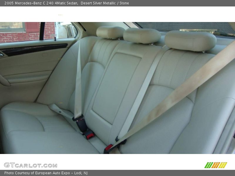 Desert Silver Metallic / Stone 2005 Mercedes-Benz C 240 4Matic Sedan