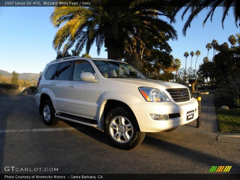 Blizzard White Pearl / Ivory 2007 Lexus GX 470
