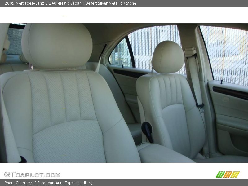 Desert Silver Metallic / Stone 2005 Mercedes-Benz C 240 4Matic Sedan