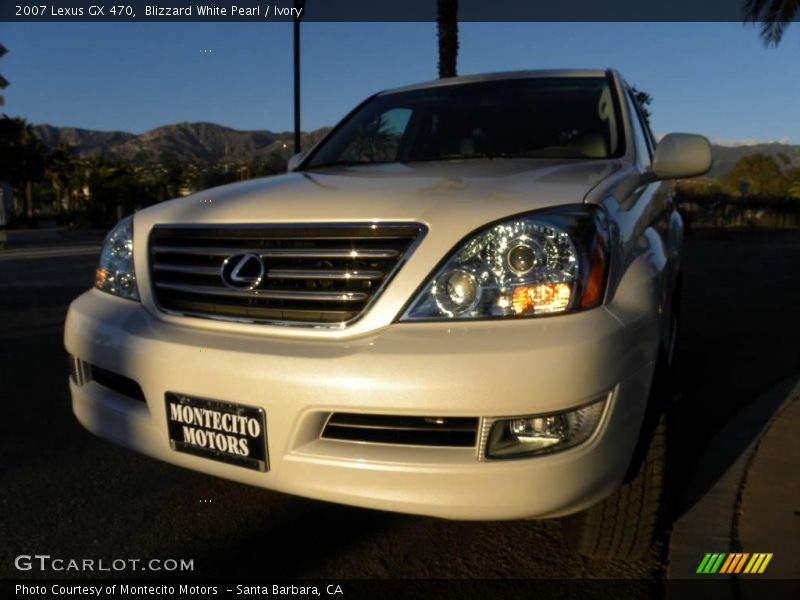 Blizzard White Pearl / Ivory 2007 Lexus GX 470