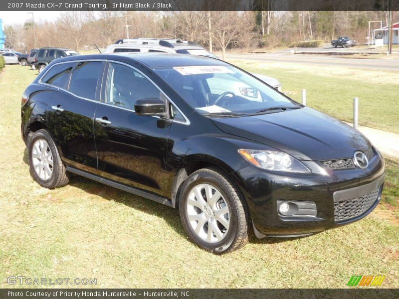 Brilliant Black / Black 2007 Mazda CX-7 Grand Touring