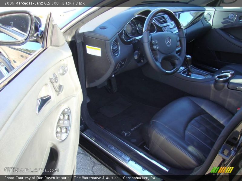 Black / Black 2006 Mercedes-Benz CLS 500