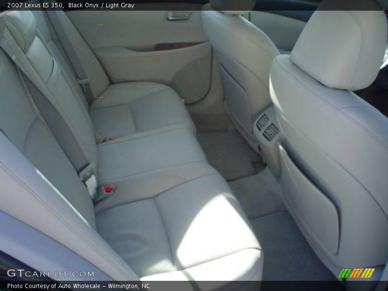 Black Onyx / Light Gray 2007 Lexus ES 350