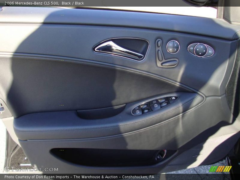 Black / Black 2006 Mercedes-Benz CLS 500