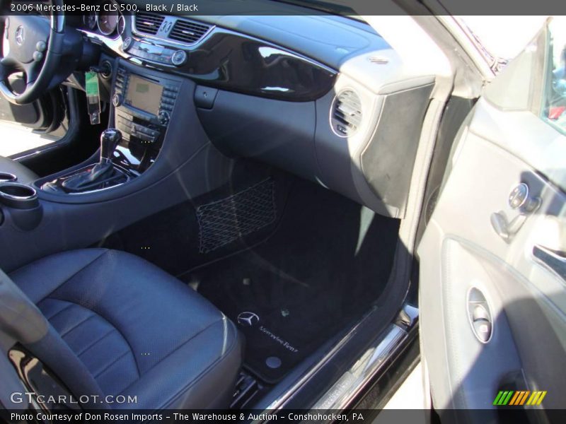 Black / Black 2006 Mercedes-Benz CLS 500