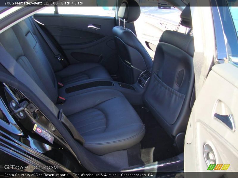 Black / Black 2006 Mercedes-Benz CLS 500