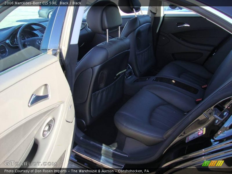 Black / Black 2006 Mercedes-Benz CLS 500