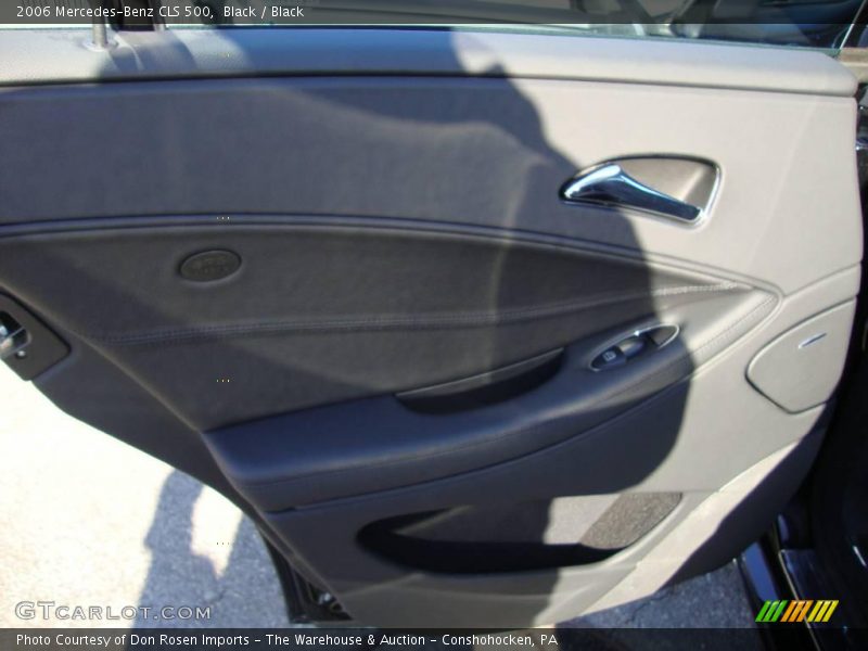 Black / Black 2006 Mercedes-Benz CLS 500