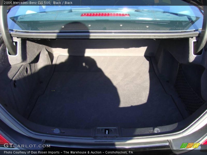Black / Black 2006 Mercedes-Benz CLS 500