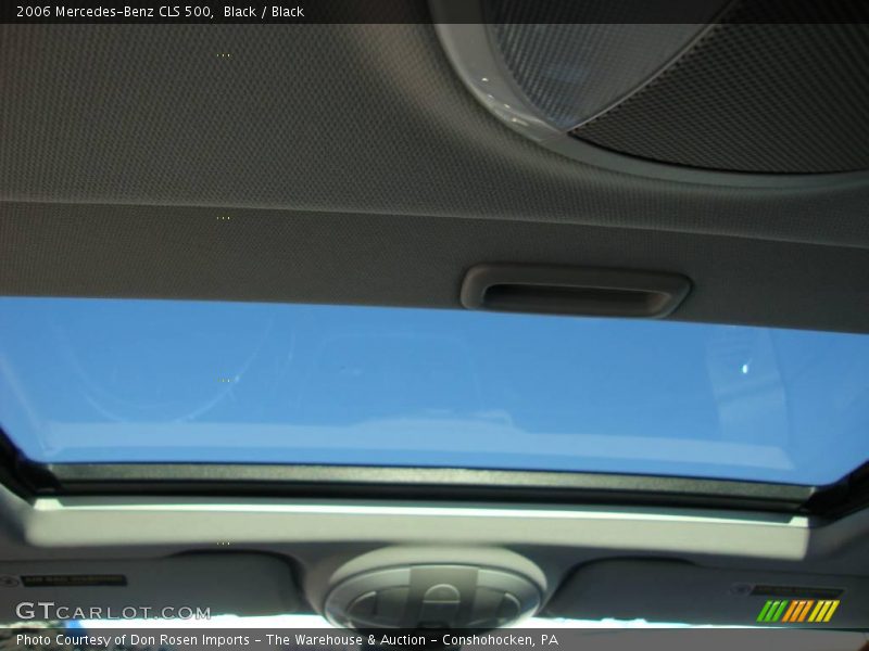 Black / Black 2006 Mercedes-Benz CLS 500