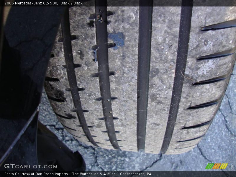 Black / Black 2006 Mercedes-Benz CLS 500