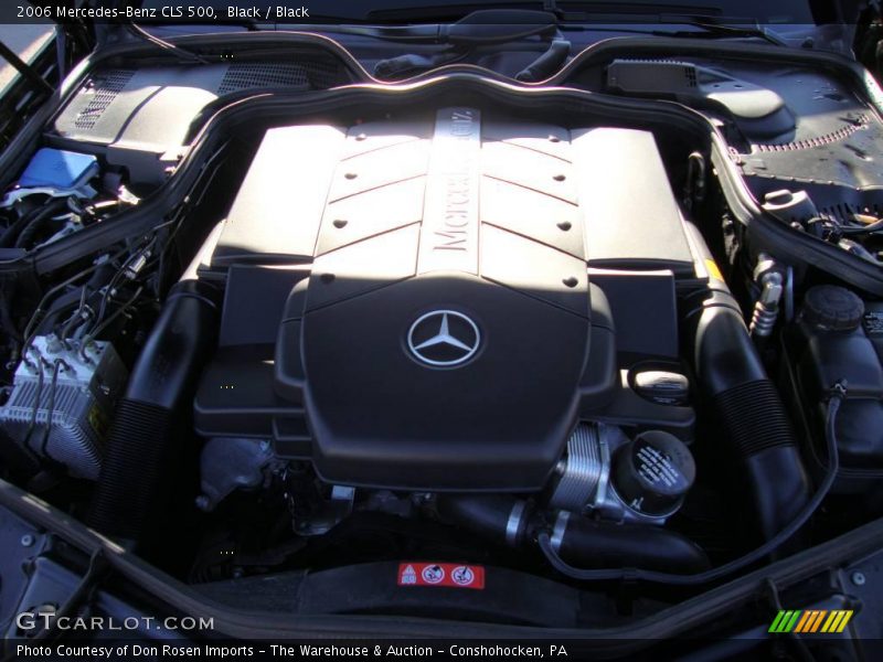 Black / Black 2006 Mercedes-Benz CLS 500