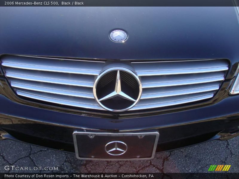 Black / Black 2006 Mercedes-Benz CLS 500
