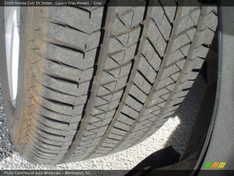 Galaxy Gray Metallic / Gray 2008 Honda Civic EX Sedan